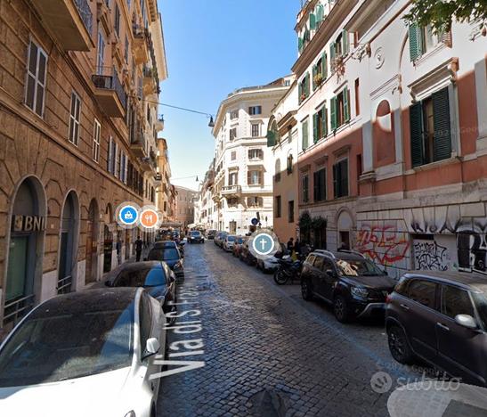 Trastevere trilocale con balcone