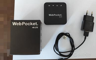 WEB POCKET 4G LTE ROUTER PORTATILE WIFI