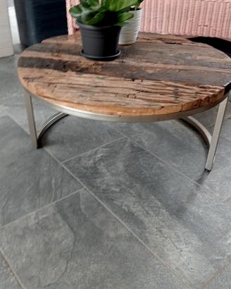 tavolino in legno di botte