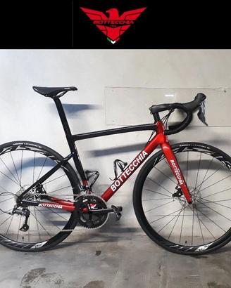 bici corsa fibra carbonio bottecchia misura 54 M