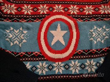 Ragazzo Natale MARVEL Captain America Maglione