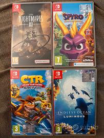 Giochi nintendo switch