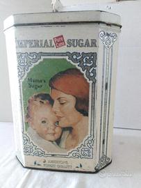 Imperial Cane Sugar  scatola in latta Originale an