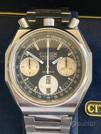 Citizen 67-9356 Bullhead Octagon Panda Nero