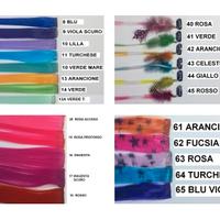 200 + extension ciocche di vario colore clip da 3