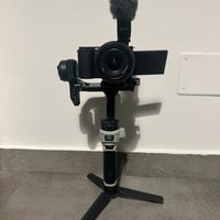 Sony ZV-E10 + 11mm + Mic ECM-B10 + Weebill 3E