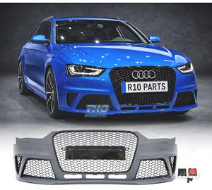 PARAURTI ANTERIORE AUDI A4 B8 11-15 LOOK RS GRIGLI