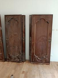 porte a battente da interno in legno