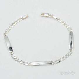 Bracciale Chimera argento 925 con piastrine E.199