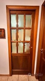 PORTE DA INTERNO IN LEGNO MASSELLO NOCE NAZIONALE