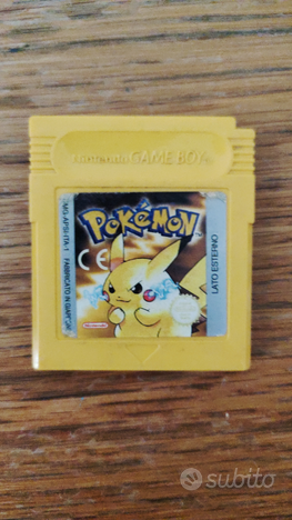 Pokémon giallo Ita Game Boy Color usato  Venezia