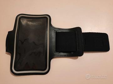 PORTA SMARTPHONE NERO PER RUNNING, BICI E OUTDOOR