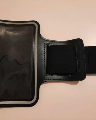 PORTA SMARTPHONE NERO PER RUNNING, BICI E OUTDOOR