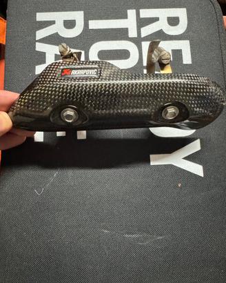 Paracalore carbonio Akrapovic KTM Husqvarna 4T