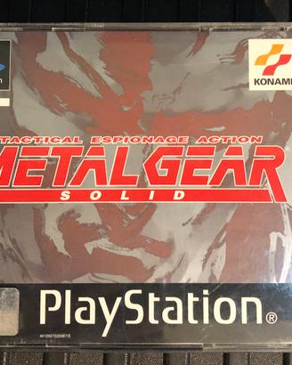 Metal Gear Solid playstation 1