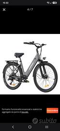 Bici elettrica hillmiles milecity1 e milepack1