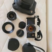 Spotmatic SP 500 + super takumar 55mm e 35mm