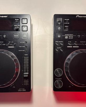 Coppia Pioneer Cdj 350