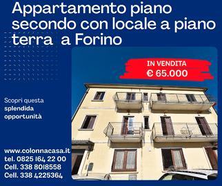Appartamento di 3 vani con locale a Forino