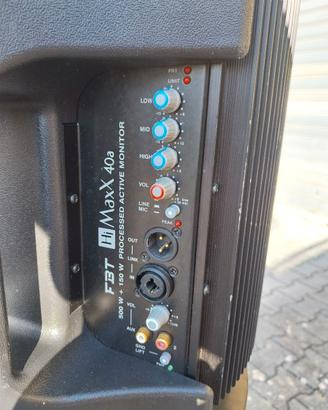 CASSE ATTIVE FBT hiMAXX 40A