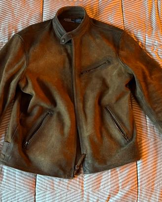 Giubbotto in pelle Ralph Lauren, taglia L