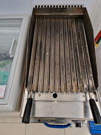 GRIGLIA A GAS CON PIETRA LAVICA