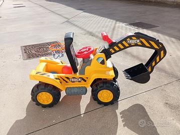 Escavatore cavalcabile 