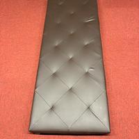 Testiera letto in ecopelle trapuntata