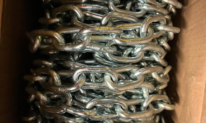 Catena Genovese Zincata 7mm x 50 metri NUOVA