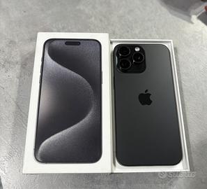 iPhone 15 pro max 256gb black