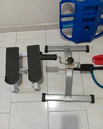 attrezzi per attività sportiva 