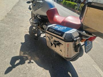 valigie givi Alaska con telai per bmw r 1150 gs