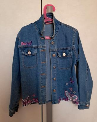 giacca jeans bambina 8 10 anni