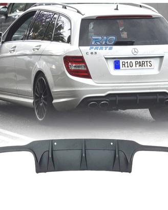 DIFFUSORE MERCEDES CLASSE C W204 11-14 LOOK C63 AM
