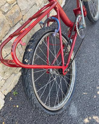 BICICLETTA GRAZIELLA ROSSO FIAMMANTE