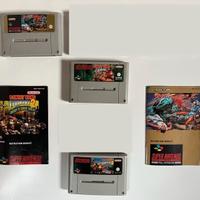 Set giochi Super Nintendo DonkeyKong