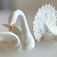 Cigno Pavone Porcelana