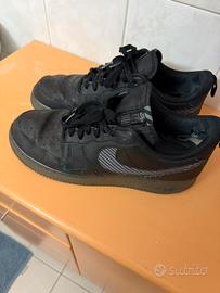 Nike Af1 Air Force One Swoosh in Carbonio