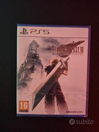 gioco ps5 final fantasy VII nuovo con pellicola 