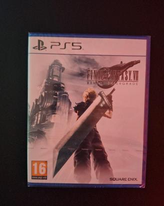 gioco ps5 final fantasy VII nuovo con pellicola 