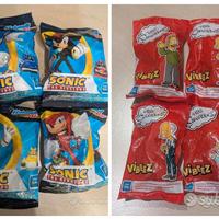 Personaggi Sonic 3D e Simpson