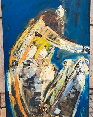 Quadro Gianmarco Corrias Jimenez 70x120 olio su te