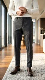Pantalone elegante scuro Hugo Boss uomo