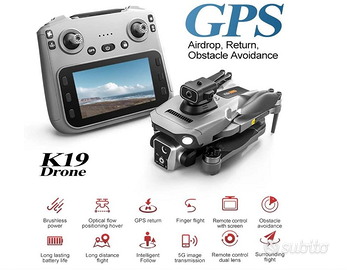 Drone k19 Max GPS Professionale con Visore