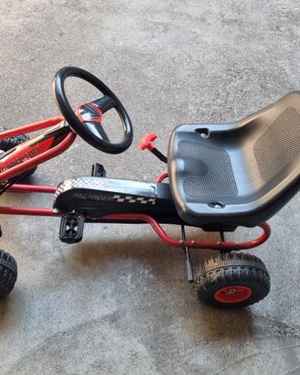 GOKART DA ESTERNO A PEDALI PER BAMBINO