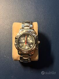 Orologio Report crono acciaio