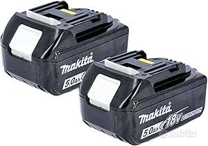 Makita 2BL1850 18 V 5.0 a batteria (C)