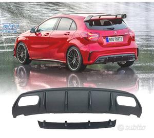 DIFFUSORE MERCEDES CLASSE A W176 AMG 12-18 LOOK A4