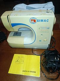 Macchina da cucire Simac e piedini optionali 