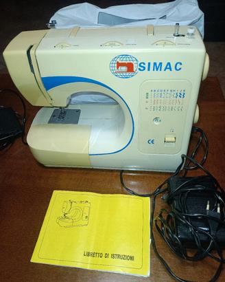 Macchina da cucire Simac e piedini optionali 